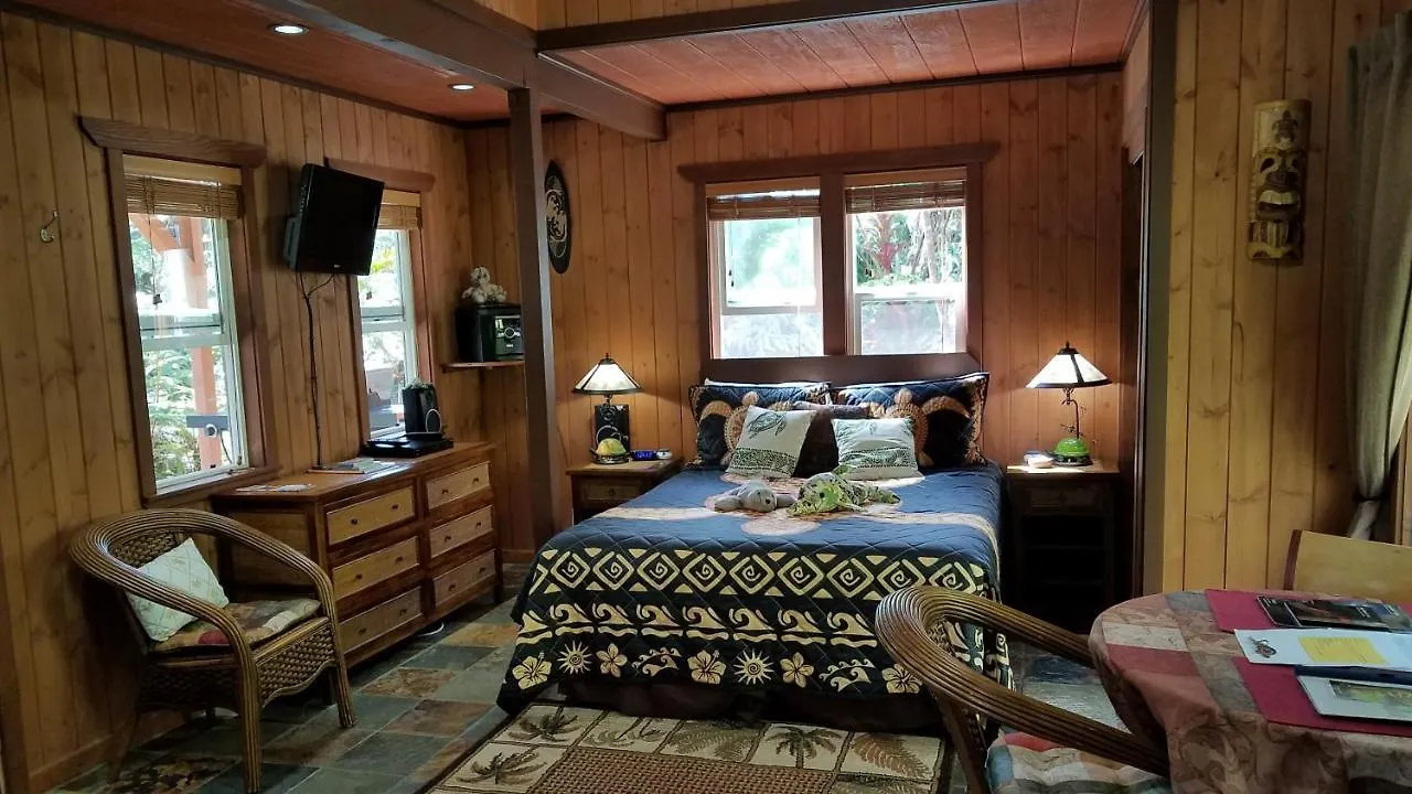 וולקנו Alii Kane Cottages With Loft בית נופש